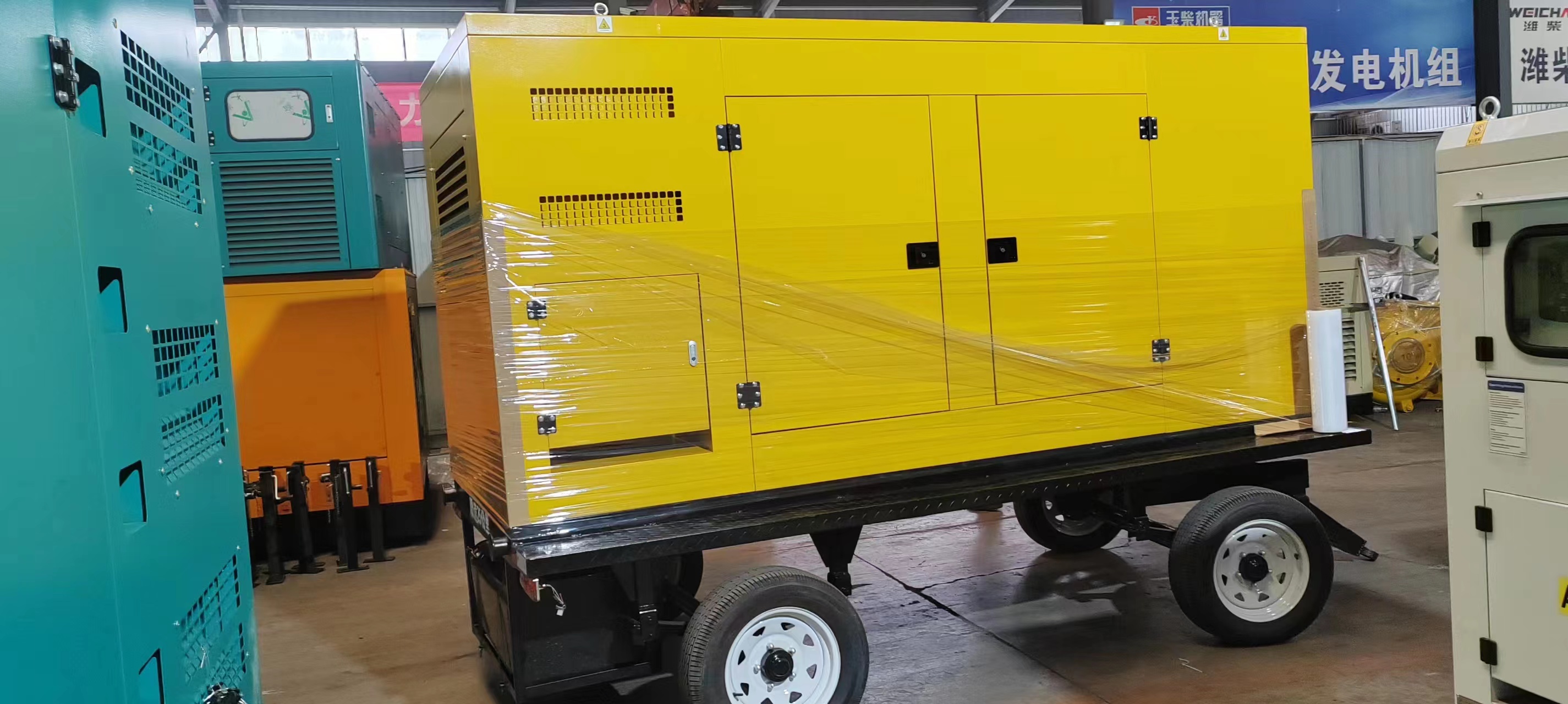 移動拖車型發電機組的應用